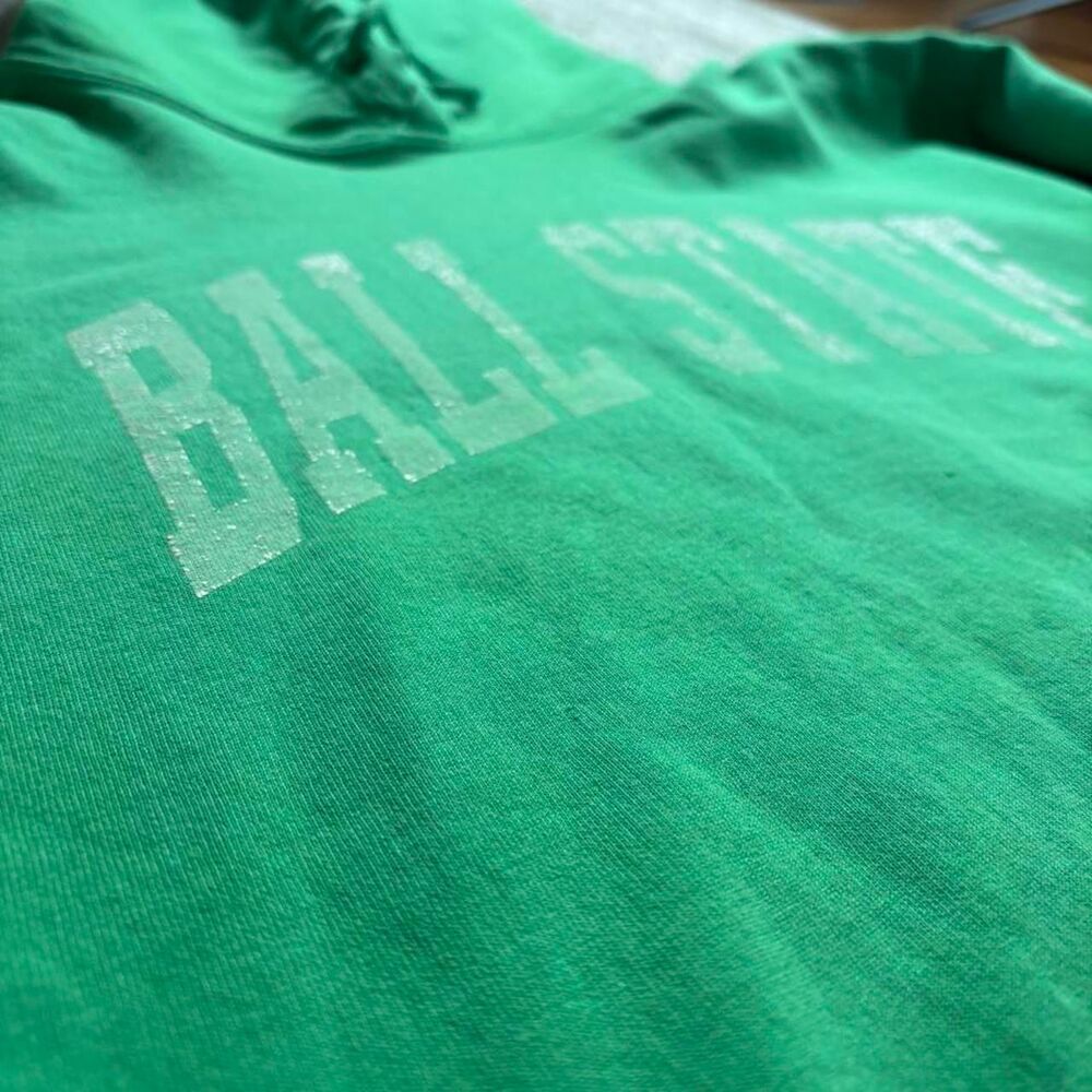 Gildan Men's Green Hoodie